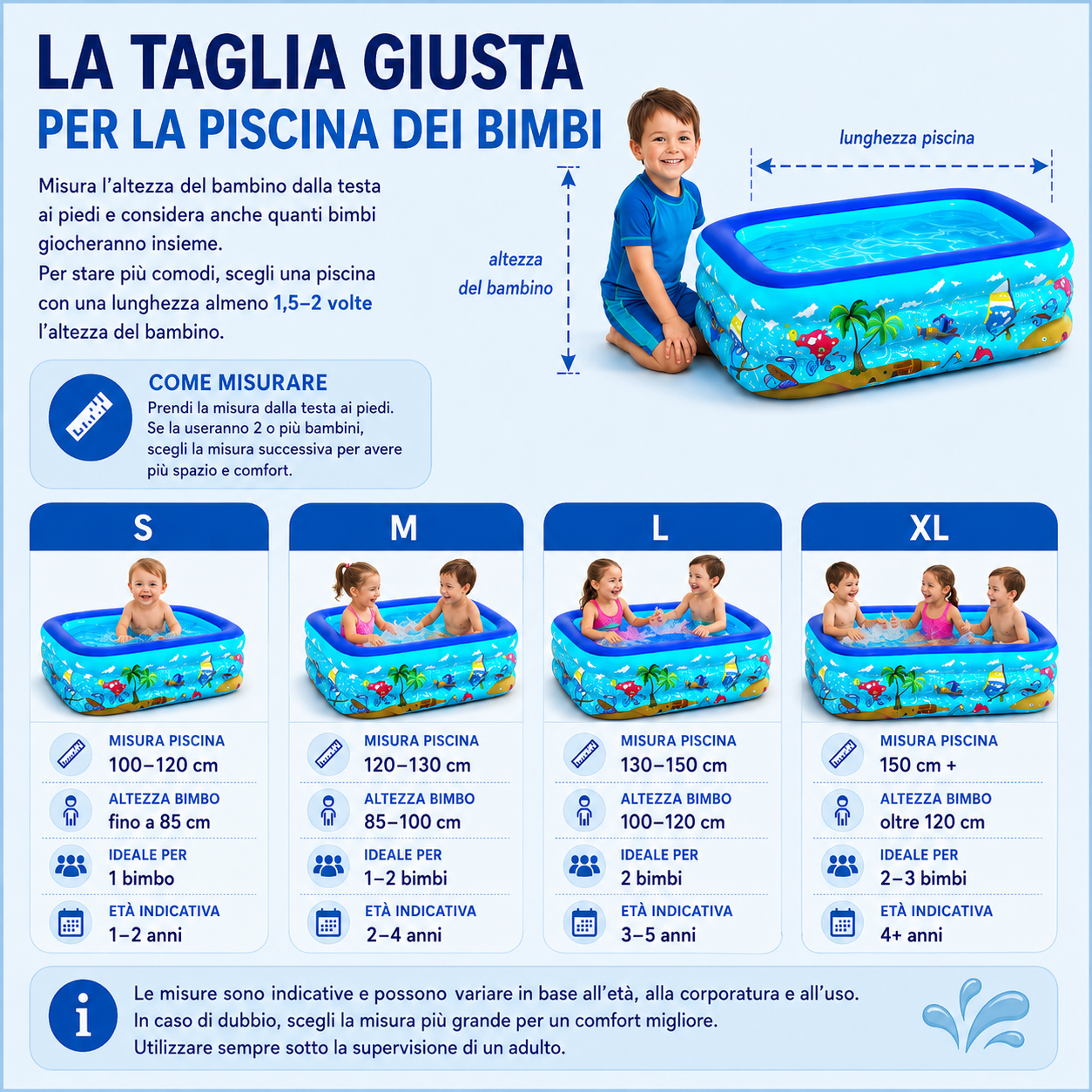 BIMBISPLASH - La Piscina Estiva per i tuoi Bambini