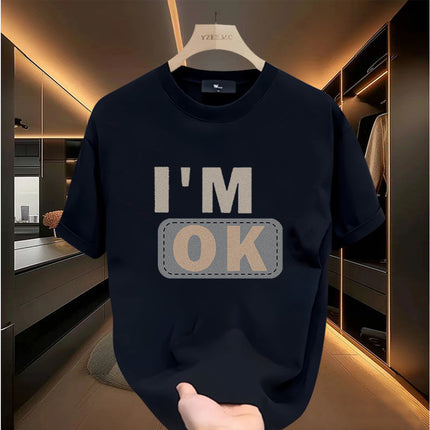 T-Shirt Unisex “I’M OK” – Maglietta Minimal