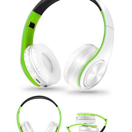 Cuffie Bluetooth Over Ear Wireless – Design Elegante con Audio Stereo