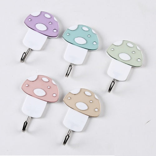 Minimalist Waterproof Adhesive Wall Hook – Strong No-Drill Kitchen & Bathroom Organizer