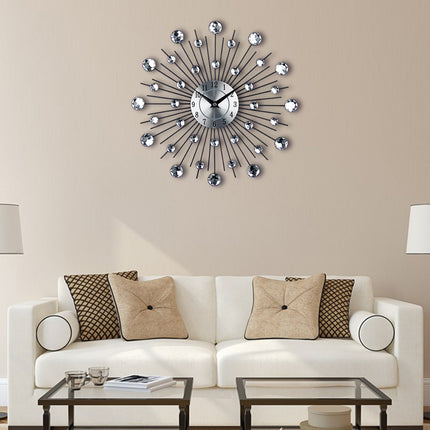 Orologio da Parete Moderno con Cristalli