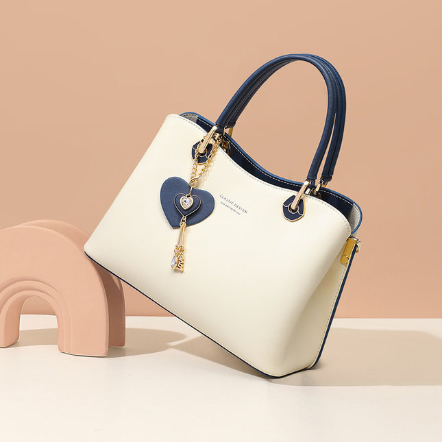 Borsa Donna Elegante Bicolore