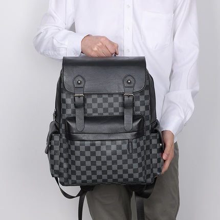 Zaino Uomo Elegante Checkered