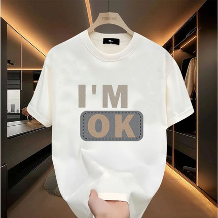 T-Shirt Unisex “I’M OK” – Maglietta Minimal