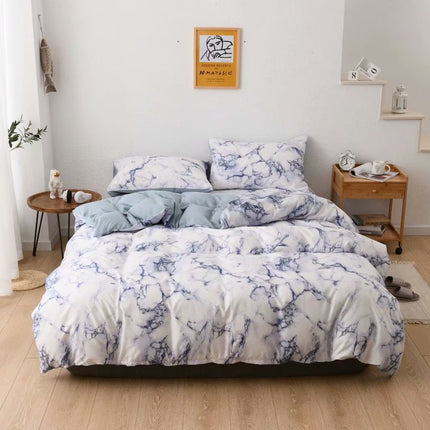 Completo Lenzuola Matrimoniale Grigio Geometrico