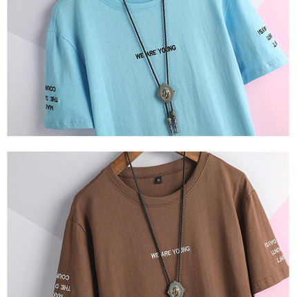 T-Shirt Unisex Minimal con Scritta