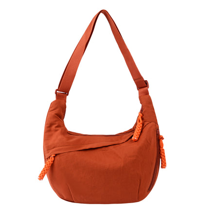 Borsa a Spalla Unisex Sportiva – Hobo Casual in Tessuto con Zip