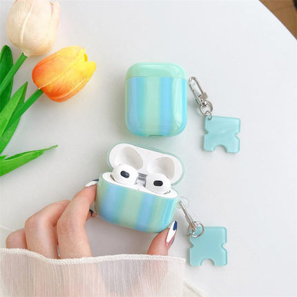 Cover Custodia per Auricolari Wireless – Case Protettivo con Portachiavi