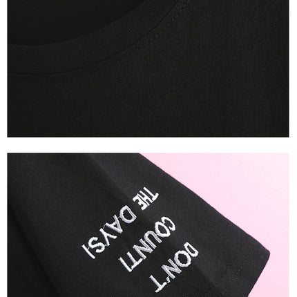 T-Shirt Unisex Minimal con Scritta