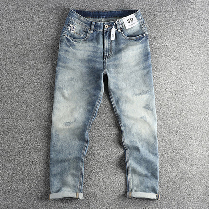 Jeans Uomo American Retro Vintage – Stile Casual