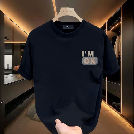 T-Shirt Unisex “I’M OK” – Maglietta Minimal
