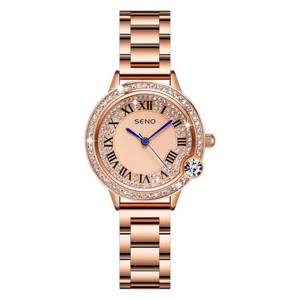 Orologio Donna Oro Rosa con Numeri Romani