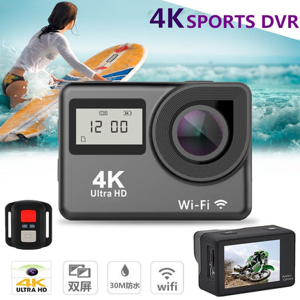 Action Cam 4K Impermeabile – Videocamera Sportiva Ultra HD con Custodia Waterproof