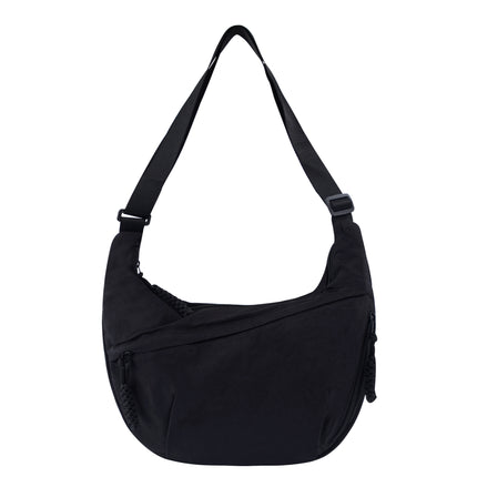 Borsa a Spalla Unisex Sportiva – Hobo Casual in Tessuto con Zip