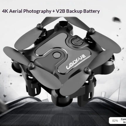 Mini Drone Pieghevole con Telecamera HD