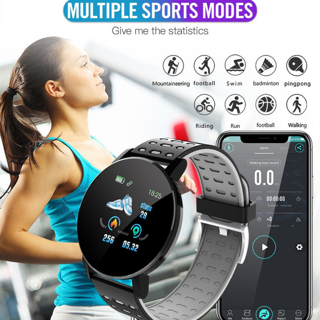 Smartwatch Sportivo Touch – Orologio Fitness con Monitoraggio Attività