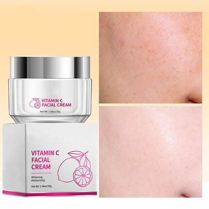 Crema Viso alla Vitamina C – Trattamento Idratante Illuminante per Pelle Radiosa