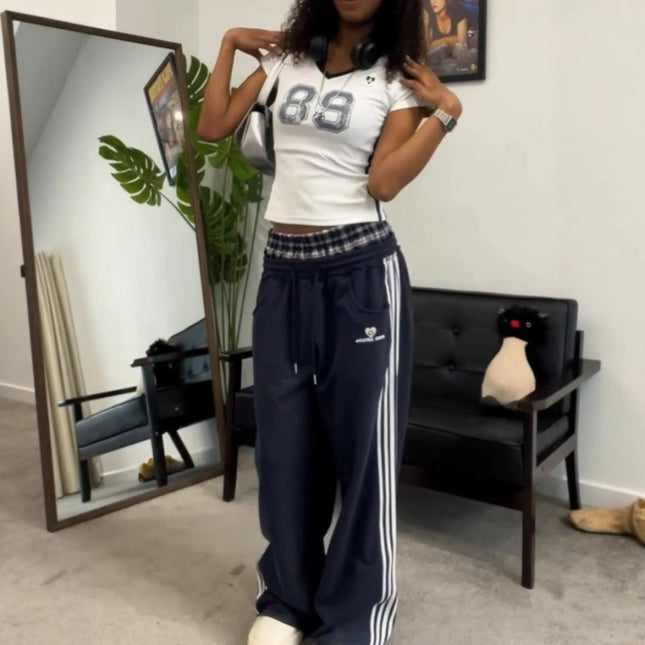 Tutai casual , gamba larga e vestibilità morbida