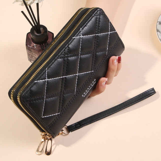 Portafoglio Donna Trapuntato con Tracolla