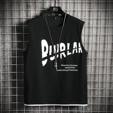 Canotta Uomo Streetwear con Stampa Grafica