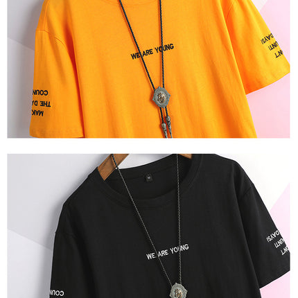 T-Shirt Unisex Minimal con Scritta