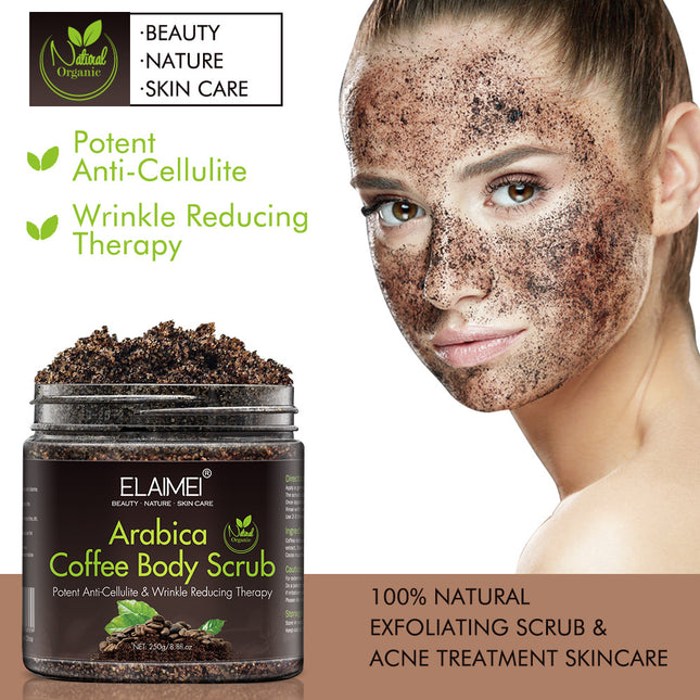 Scrub Corpo Esfoliante al Caffè – Levigante e Rivitalizzante