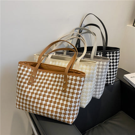 Borsa Shopper Donna Fantasia Geometrica