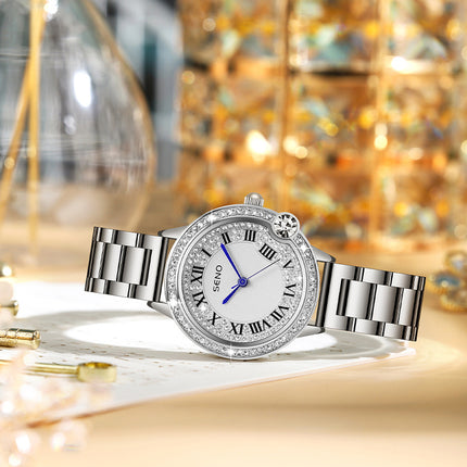 Orologio Donna Oro Rosa con Numeri Romani