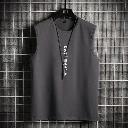 Canotta Uomo Streetwear con Stampa Grafica