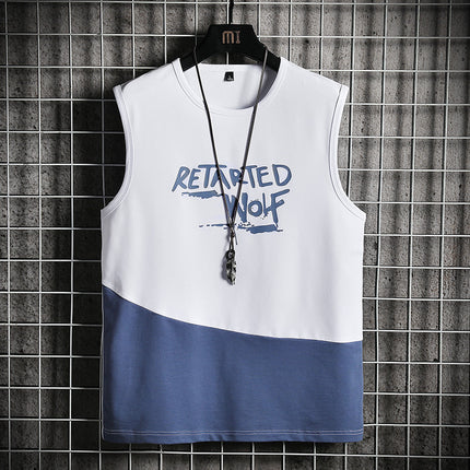 Canotta Uomo Streetwear con Stampa Grafica