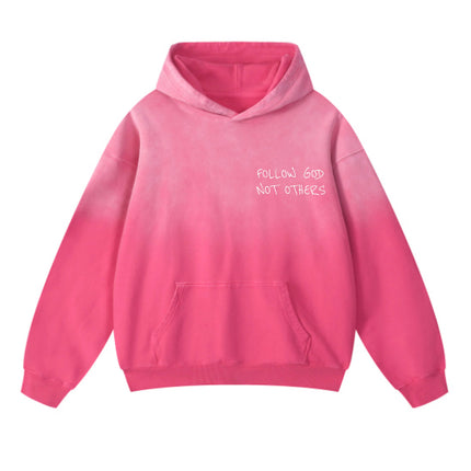 Felpa Uomo Stile Americano in Tessuto Loopback