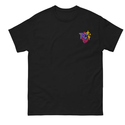 T-shirt unisex a maniche corte con collo rotondo