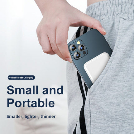 Magnetic Power Bank Mini 5000mAh Wireless