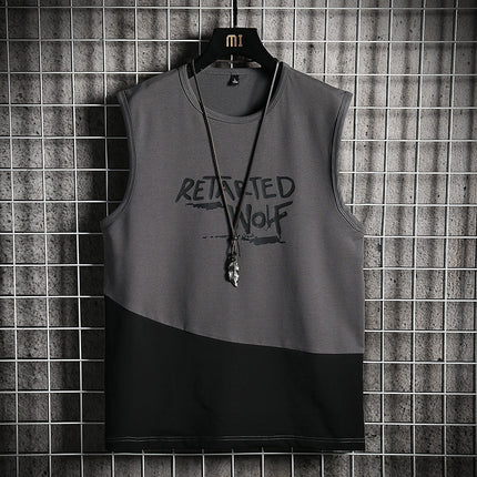 Canotta Uomo Streetwear con Stampa Grafica