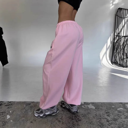 Tuta casual a gamba dritta con drappeggio