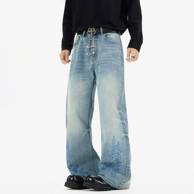 Jeans Uomo Wide Leg