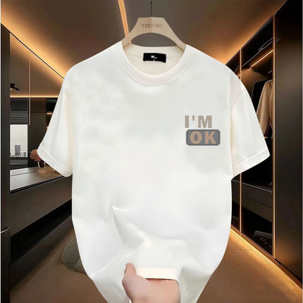 T-Shirt Unisex “I’M OK” – Maglietta Minimal