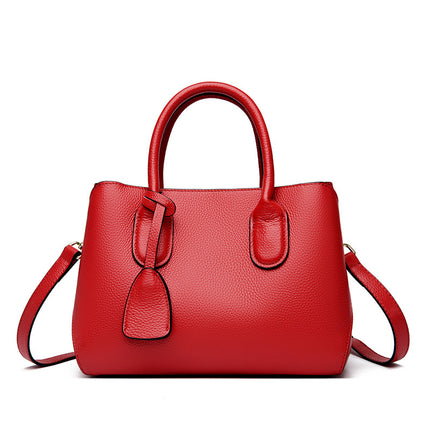 Borsa Donna Elegante Nera – Shopper Rigida con Tracolla Regolabile