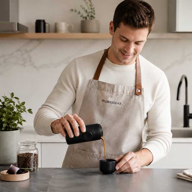 Portable Manual Espresso Coffee Maker for Travel and Camping