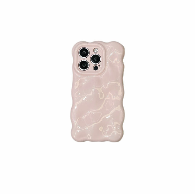 Cover Smartphone Effetto Onda – Custodia Morbida Design 3D Glossy