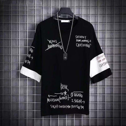 Camicia Uomo Loose Fit Stile Giapponese