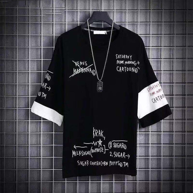 Camicia Uomo Loose Fit Stile Giapponese