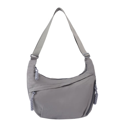 Borsa a Spalla Unisex Sportiva – Hobo Casual in Tessuto con Zip
