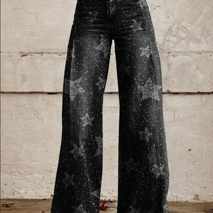 Jeans Donna Wide Leg a Vita Alta