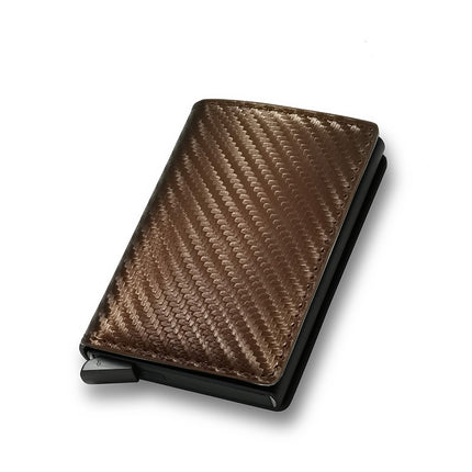 Carbon and Aluminum RFID Wallet