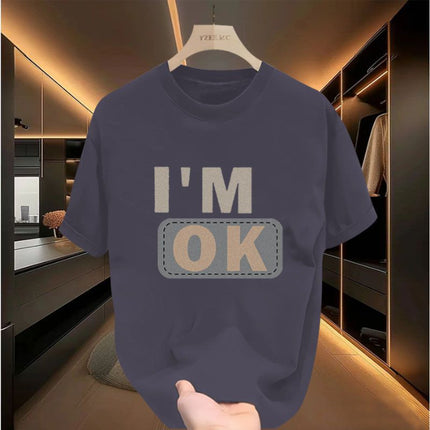 T-Shirt Unisex “I’M OK” – Maglietta Minimal