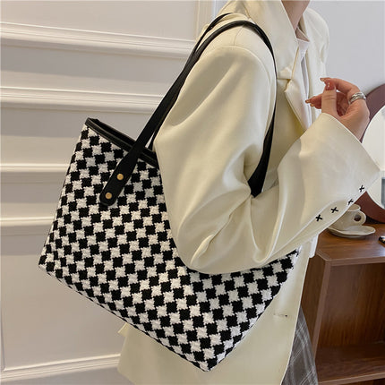 Borsa Shopper Donna Fantasia Geometrica