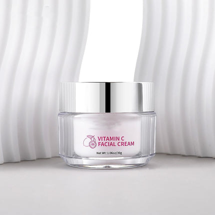 Crema Viso alla Vitamina C – Trattamento Idratante Illuminante per Pelle Radiosa