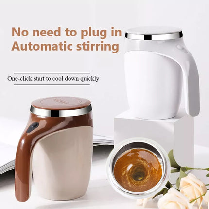 Tazza Auto Mescolante Elettrica – Mug con Miscelazione Automatica Senza Cavo