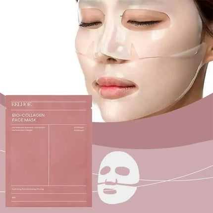 Maschera Viso in Tessuto Idratante e Rassodante